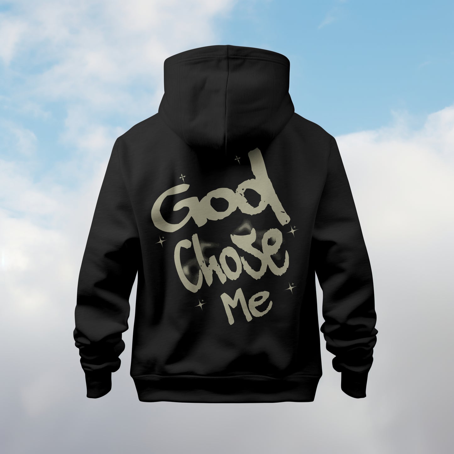 God Chose Me Oversized Hoodie